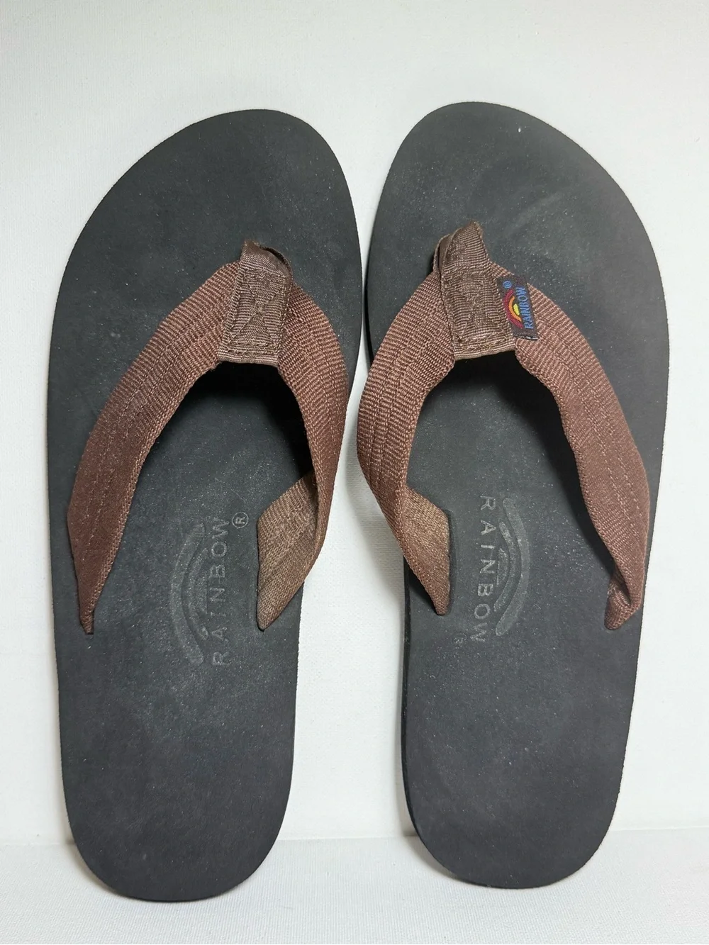 Rainbow Sandals Men's Cloud Sandals, Brown/Black, Men's M / 8.5-9.5